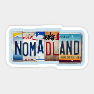 nomadland Sticker